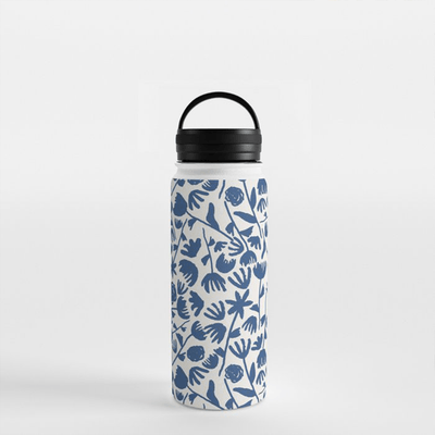 Dark Blue Water Bottle