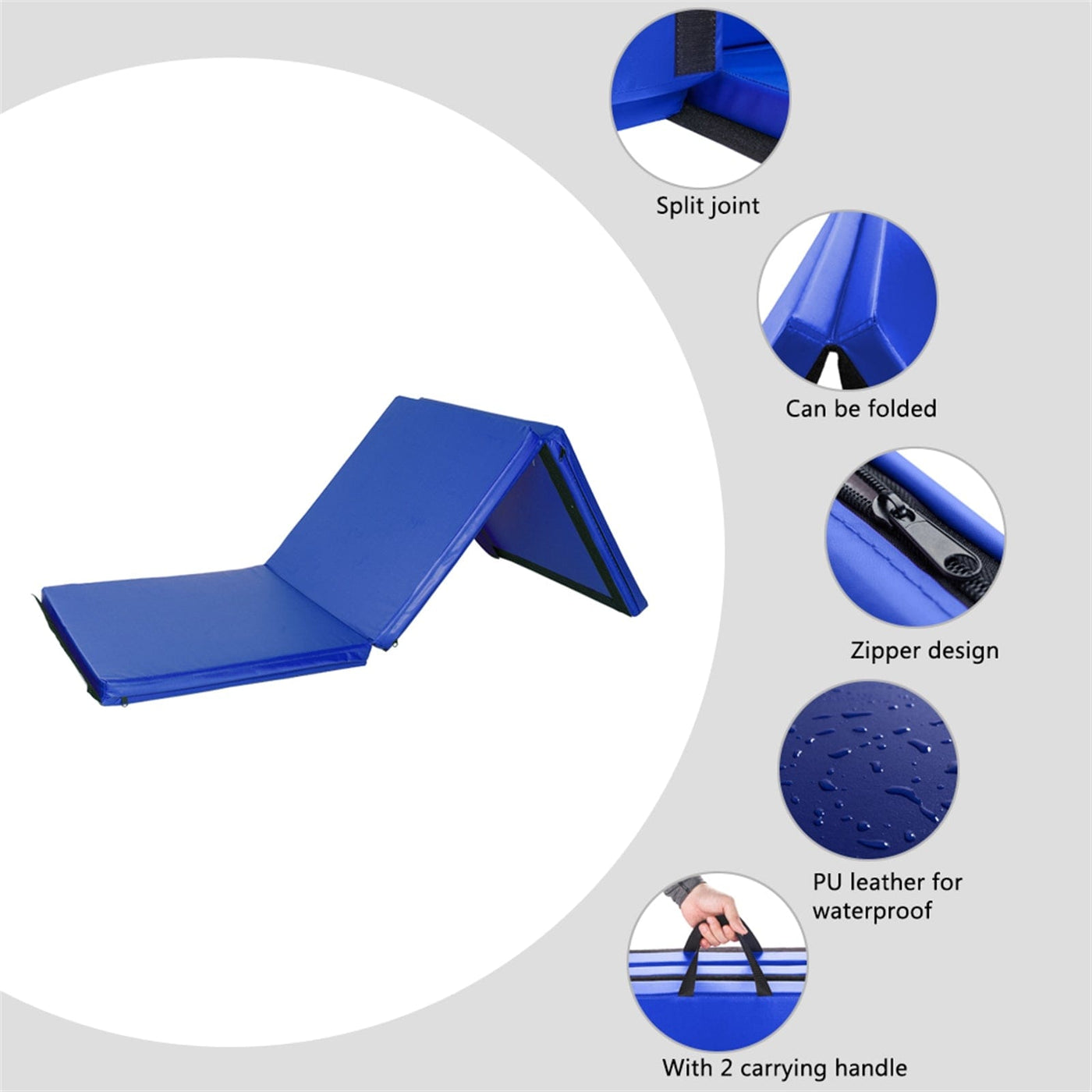 Tri-fold Gymnastics Yoga Mat