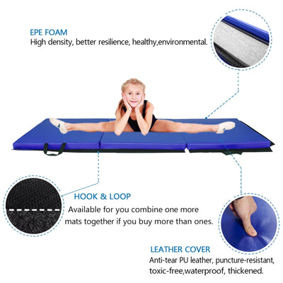 Tri-fold Gymnastics Yoga Mat